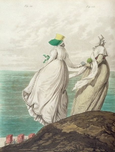 Bathing Place, from 'Gallery of Fashion', 1797