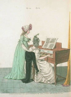 Heideloffs `Gallery of Fashion, July 1796
