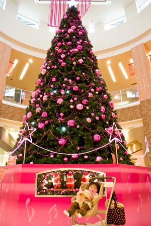 大きなクリスマスツリー