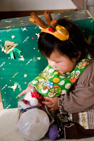 sinちゃんパパ・ママサンタさんから