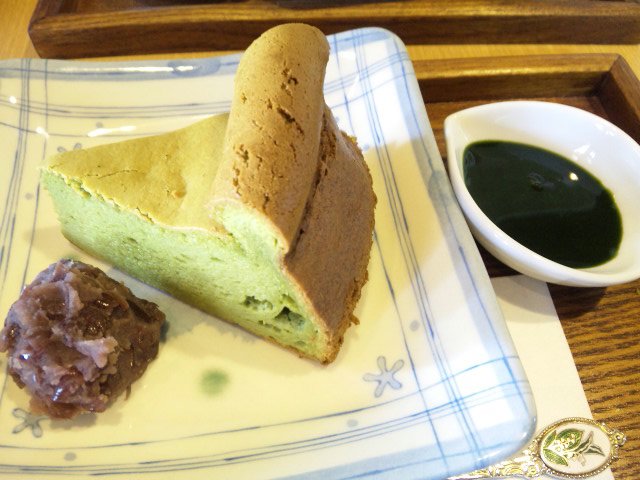 抹茶チーズケーキ