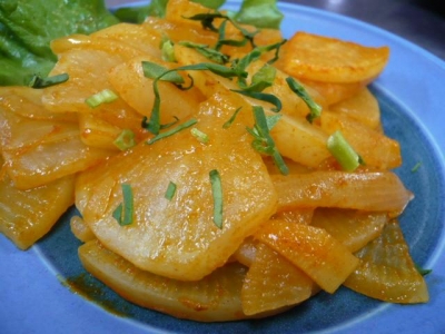 大根のドライカレー