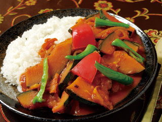 カボチャカレー