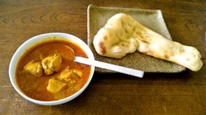 チキンカレー・ナン