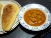 チキンカレー・ナン