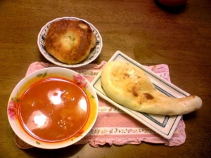 チキンカレー・ナン