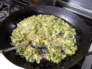 ほうれん草と玉ねぎのパコラ