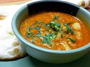 キーマカレー&ナン