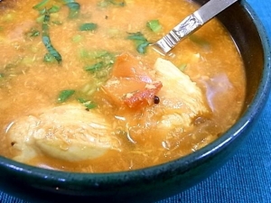 南インド風チキンカレー
