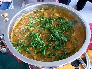 豆と野菜のカレー