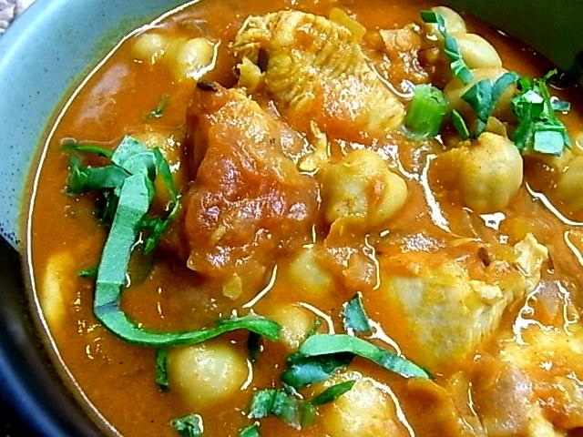 ひよこ豆とチキンのカレー インド人シェフのブログ
