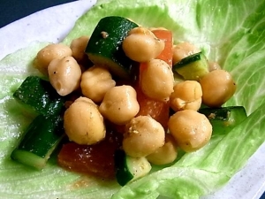 チャナ豆のサラダ