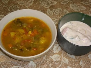 野菜スープ・野菜ライタ
