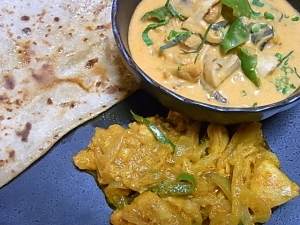 キノコカレー・タワチキン