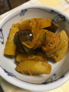 大根となすのサブジ