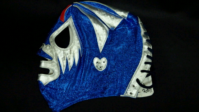 になります2007年7月27日)ミルマスカラスの実使用プロレスマスク【アロンカナレス製