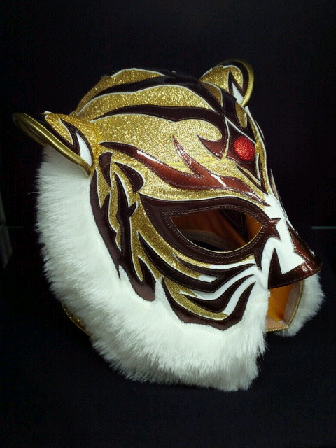 ＹＮ製 タイガーマスクのプロレスマスク【23.9.9NEVER6人タッグ実使用】 2021年6月17日16時～ MASK BANKより受注制作 開始 ③ | プロレス
