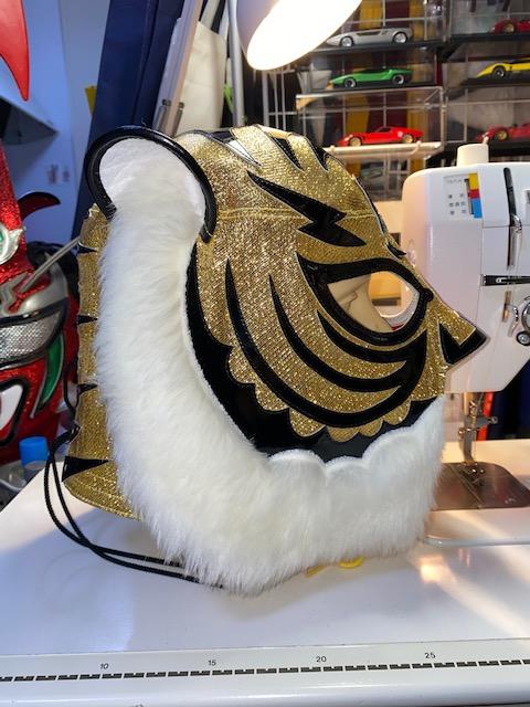 初代タイガーマスク Ⅲマーク 赤×金ハーフ MGE | プロレス 初代タイガーマスク Ⅲマーク 赤×金ハーフ MGE | プロレス