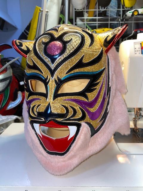 女子プロレス タイガークイーン3Dフィギュア□本人直筆サイン入り/限定