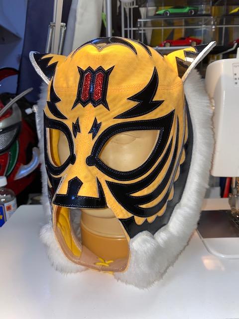 初代タイガーマスク スーパーⅢマーク Wメッシュ ブルメタPV