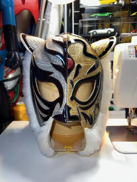 初代スーパータイガー試合用マスク 初代スーパー・タイガー 後期モデル プロタイプ