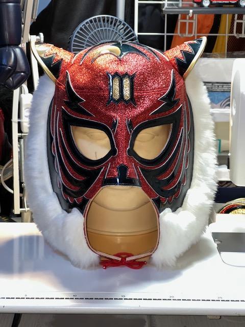 初代タイガーマスク 赤ラメ Ⅲマーク | プロレス・マスク・ワールド/TIGER ARTS/MASK BANKブログ