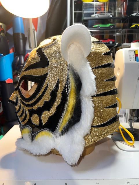 初代タイガーマスク 牙付き (後期モデル)〔オーナーズマスク