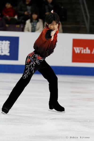 Tatsuki MACHIDA 町田樹 © Robin Ritoss