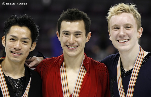 Daisuke TAKAHASHI 高橋大輔 Patrick CHAN Ross MINOR © Robin Ritoss