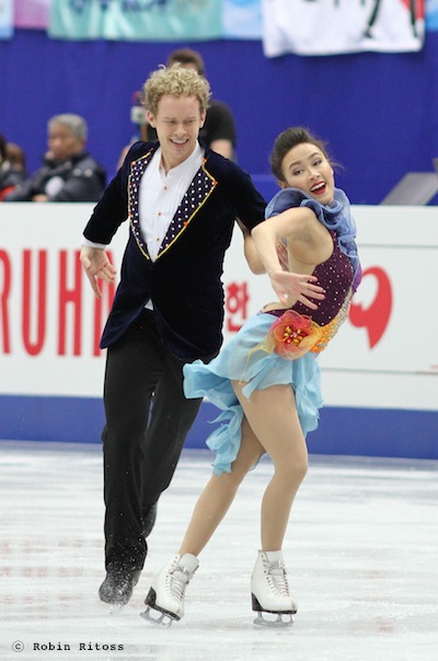 Madison CHOCK/Evan BATES © Robin Ritoss