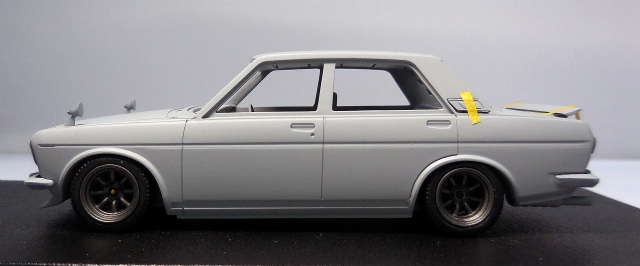 1/43 Datsun Bluebird SSS(510)」モックアップサンプル 1/43 Datsun Bluebird SSS(510)」モックアップサンプル