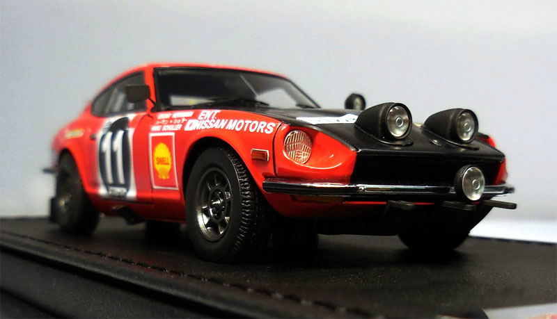 スパーク 1/43 ダットサン 240Z 1973 モンテカルロ ラリー #17 T