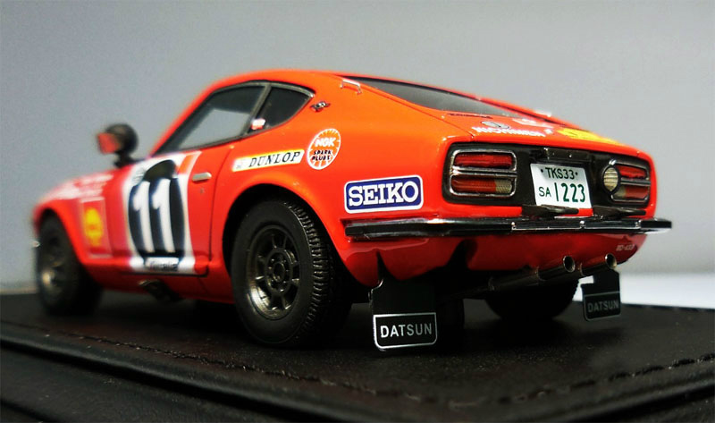 1/43 Datsun 240Z ラリー」 カラーサンプルUP！ | ignition model
