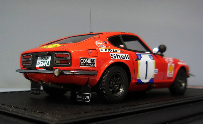 1/43 Datsun 240Z ラリー」 カラーサンプルUP！ | ignition model