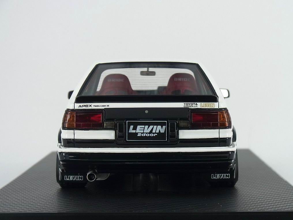 1/18 イグニッションモデル 頭文字D AE86 静岡ホビーショー 2025 web optionで紹介！「藤原拓海フィギュア付き!」頭文字D「AE86