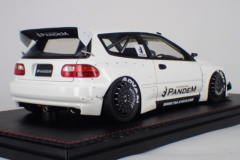 PANDEM EG6 シビック　1/18 イグニッションモデル IG1052 1/18 PANDEM CIVIC (EG6) Pink | LINE UP | [公式