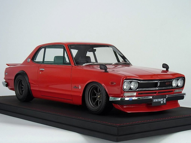 【1/18】スカイライン ハコスカ（KPGC10）赤 Amazon | 1/18 日産スカイライン GT-R ハコスカ レッド First製