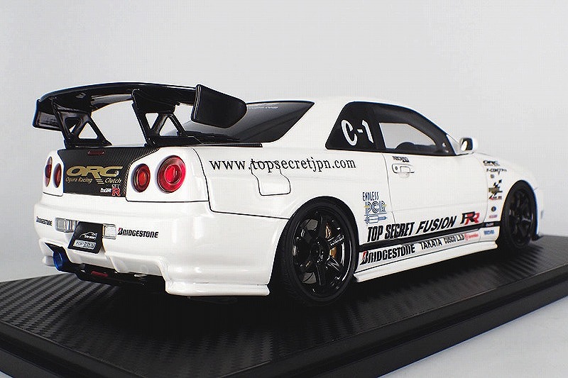 イグニッションモデル Skyline GT-R (BCNR33) V-spec 日産オンラインショップ：NISSAN collection Model Car