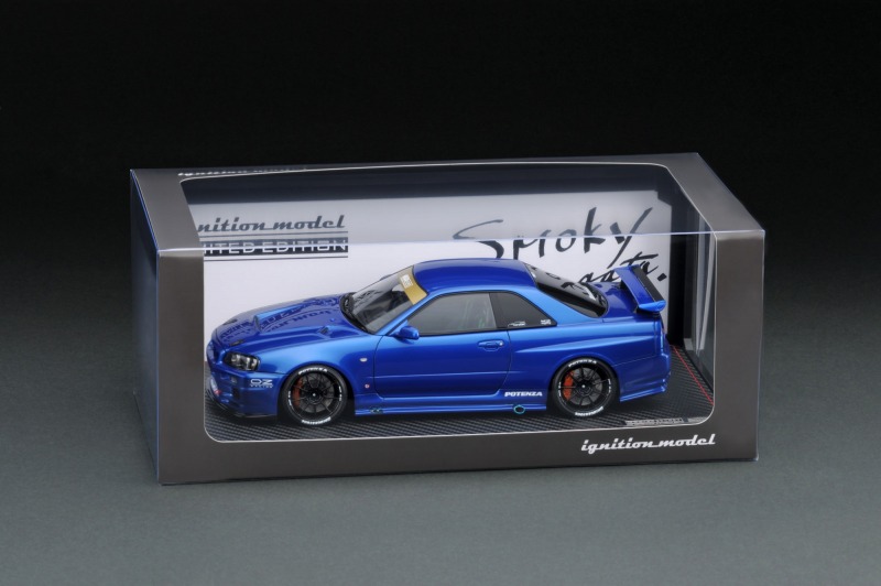 WEB限定モデル：1/18 TOP SECRET GT-R (BNR34) RB26改エンジン付