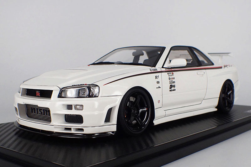 1/18 Nismo R34 GT-R R-tune 3兄弟サンプルUP！ | ignition model