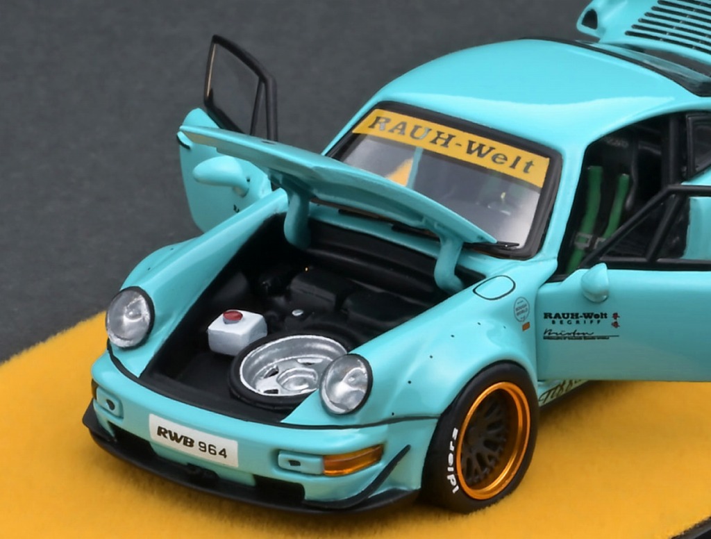 告知：WEBモデル「1/64 RWB 964ティファニーブルー」 | ignition model