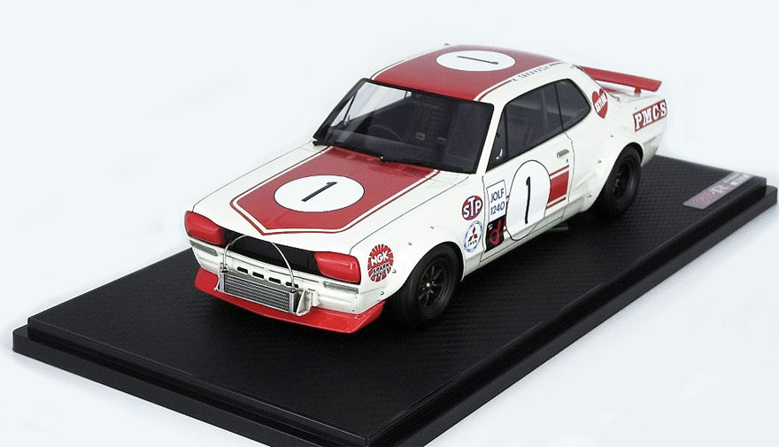 イグニッションモデル ハコスカGT-R 1/18レッド。ig0770 IG1783 1/18