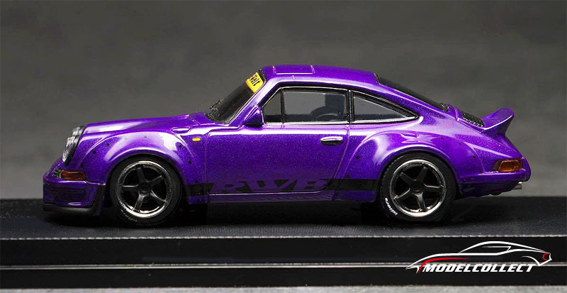 MC640002F 1/64 RWB 930 Ducktail Wing Metallic Black | LINE