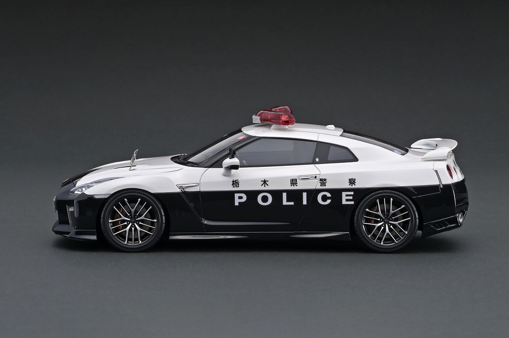 1/18 WEB限定「GT-R (R35) 2018 栃木県警パトカー・フィギュア付