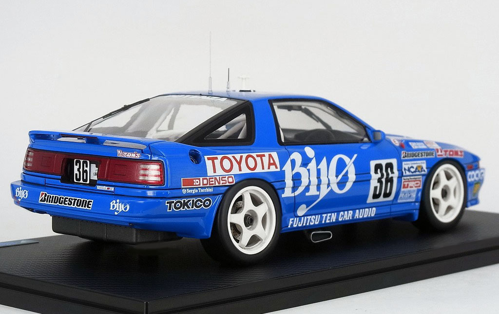 1/18スケール 「Supra Turbo (#36) 1989 JTC」カラーサンプルUP