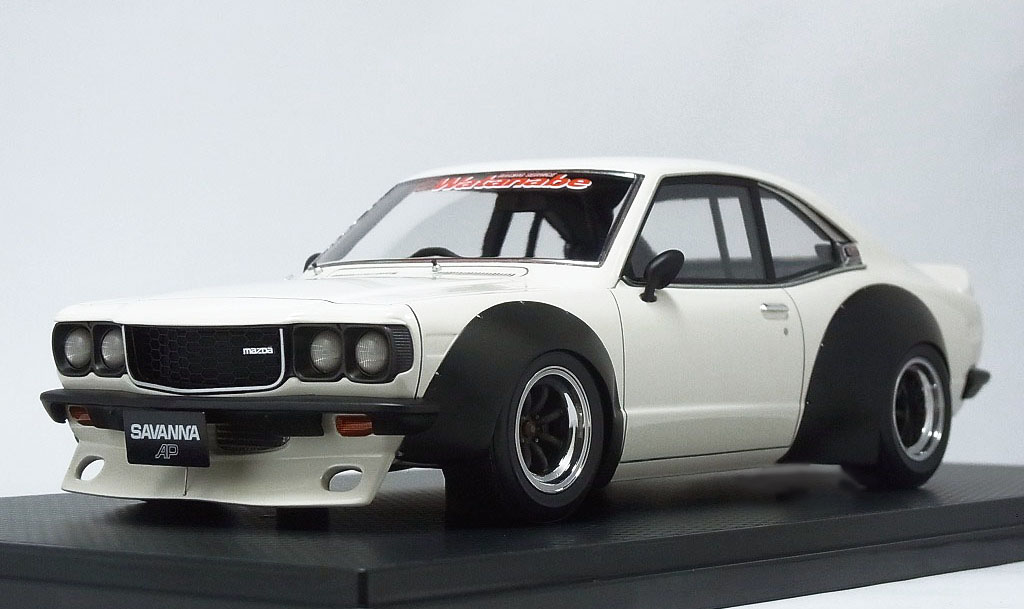 S124A RX-3 ムサシレーシング リアリーフ 当時物 S124A RX-3 ムサシ