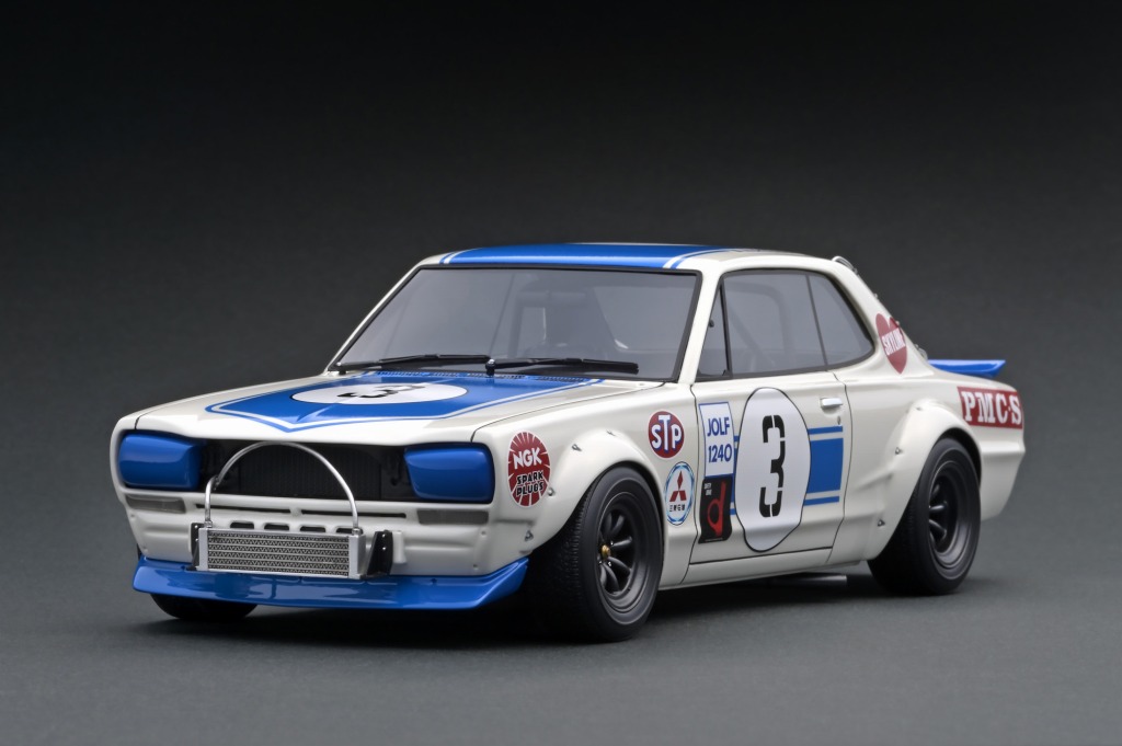 1/18 ハコスカ セミワークス(KPGC10) 好評発売中！ | ignition model