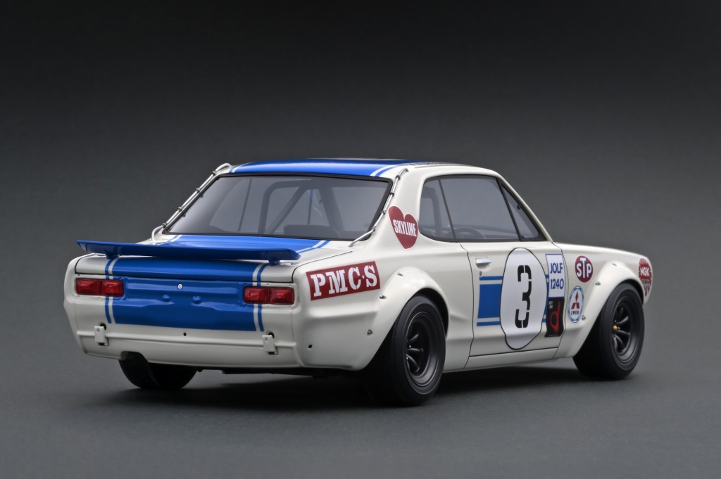 1/18ハコスカ４枚ワークス仕様１点物 1/18 ハコスカ4ドア(45年）カラーサンプルUP！ | ignition model