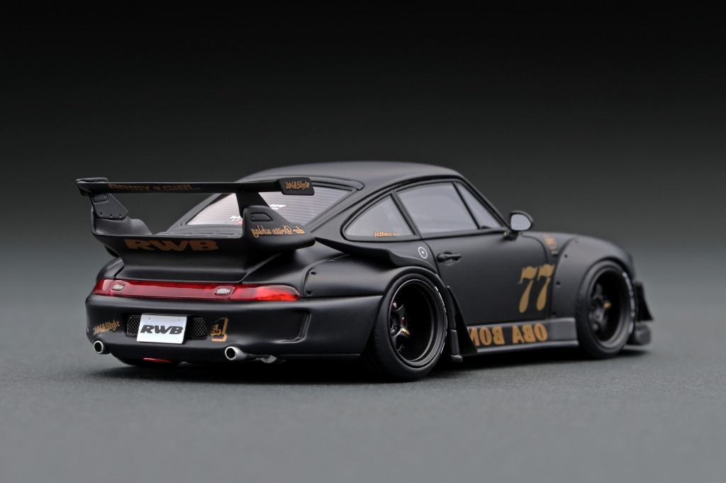△超貴重な！Black Wheels！MC 1/64 ポルシェ 謳わ Porsche 911