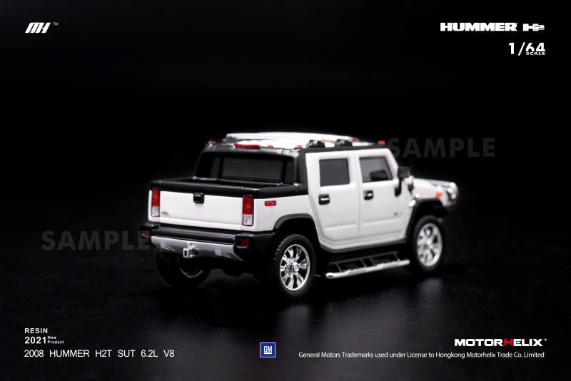 モーターヘリックス新製品 : 1/64スケール「ハマーH2 SUV＆SUT」が新